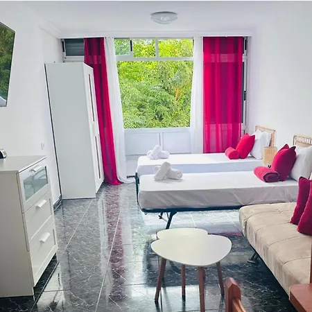 Cozy 2-bed & Sofa-bed - Pool Wifi Pets Apartmán Los Cristianos (Tenerife)